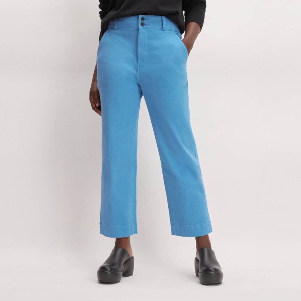 Everlane The Organic Stright-Leg Pant in Size 2